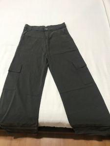 Grey Cargo Pants