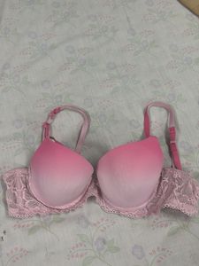 Pink Lace Bra