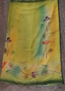 Green Designer Saree