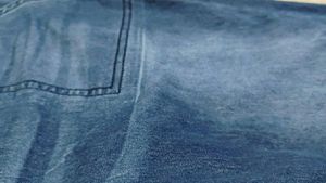 Denim Jogger Pants