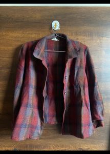 Vintage Plaid Blazer
