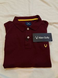 Burgundy Polo Shirt - Size M