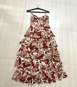 Floral Tiered Maxi Dress