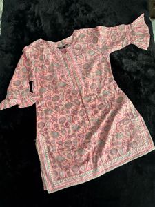 Floral Print Kurta Set