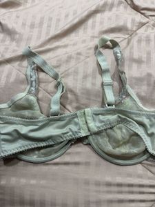 Floral Embroidered Bra