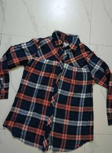 Checked Flannel Shirt for women