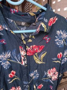 Floral Print Casual Dress