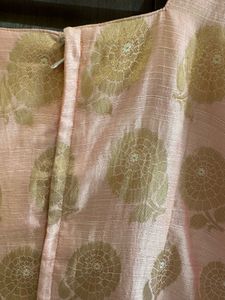 Pink &amp; Gold Kurta