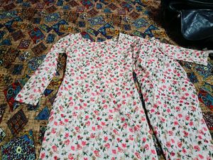 Floral Kurti Set