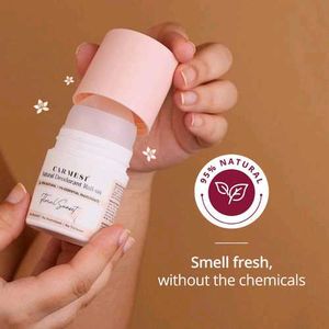Carmesi Natural Deodorant Roll-on Floral Sunset