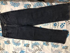 Zara Charcoal Straight Fit Jeans