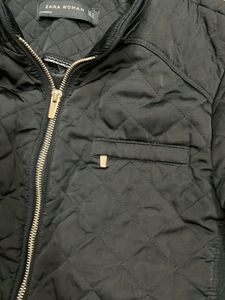 Zara Black Quilted Jacket