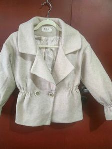 Cute Cropped Wool Jacket