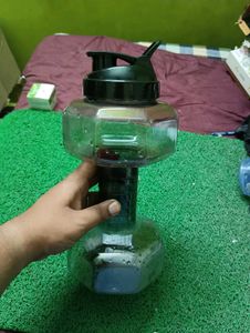Dumbbell Water Bottle