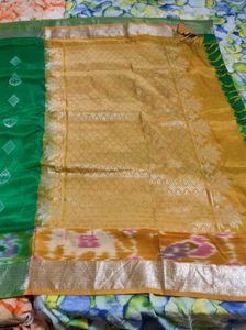 Green Soft Silk Kanchipuram Saree