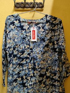 Cute New Floral Print kurta