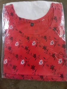 New Pack Of 1 Kurti Lemon Color