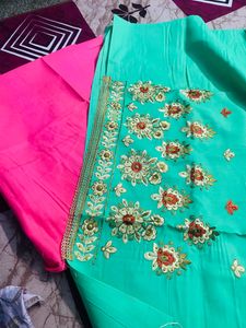 Unstitch Beautiful Light Work Dress Material 💕