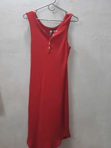 Red Casual Dress