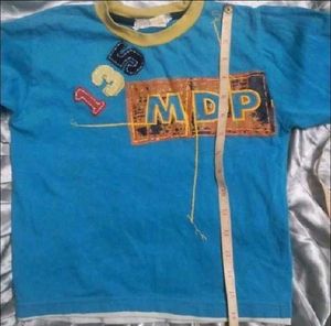 Cute Blue Long Sleeve T-shirt