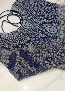 Royal Blue Gorgeous Up Down Sharara Set