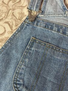 Denim Overall Dress