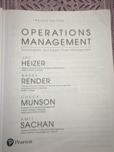 Operations Management