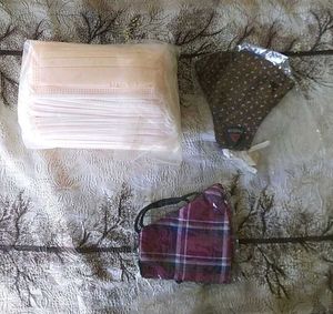 Brand New Surgical Masks &amp; Cloth Mask Pack Of 52