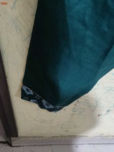 Green Embroidered Kurta Set