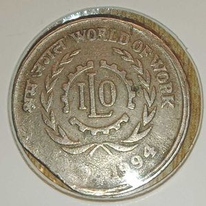 ₹5 ILO Coin With Clip Error