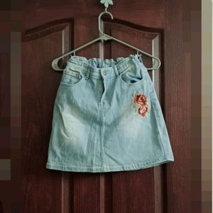 MAX Denim Miniskirt
