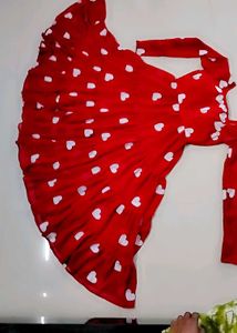 Red ♥️ Ruffle Dress
