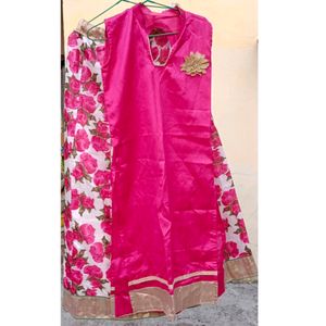Pink Lehanga Party Wear 🥻