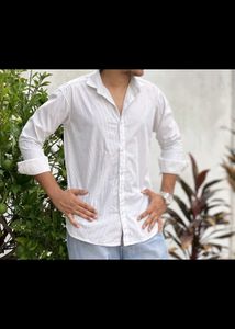 white shirt for men
