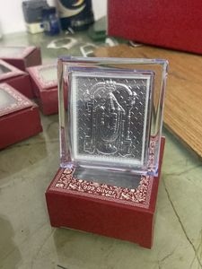 999 Silver Showpiece Perumal Stand