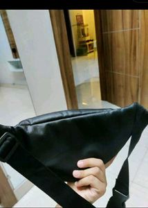 Leather Unisex Crossbody Bag