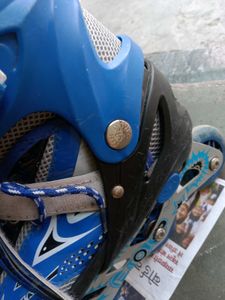 Inline Skates Blue, Like New