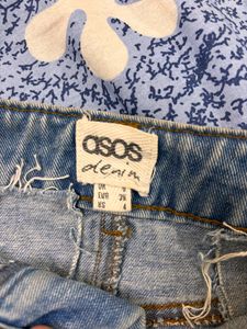 Denim Mini Skirt | Fashionable Stylish blue