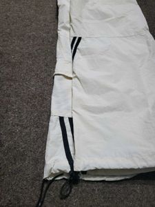 Doublejo White Track Pants