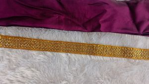 Beautiful Dress With Hip Belt  For 7-9 Yr Old