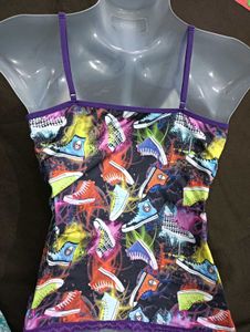 Funky Graphic🖤 Print Cami Top