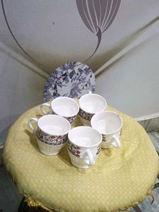 Vintage Tea Cups - Set of 5