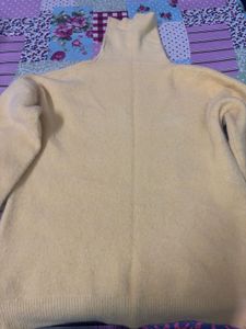 Cozy Yellow Turtleneck Sweater