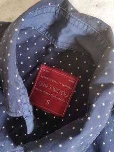 38-40 Slim Fit Blue Men Shirt