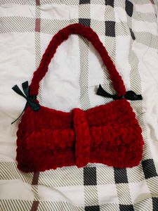 Bow🎀 Crochet Bag