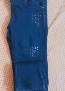 Sparkly Dark Navy Girls Jeans