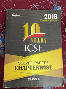 Class 10 Icse Solved Papers