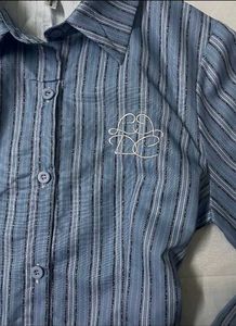 Striped Fitted Women Shirt