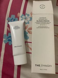 the formularx sunscreen