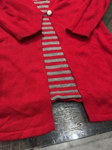 Wollen Red Top For Women